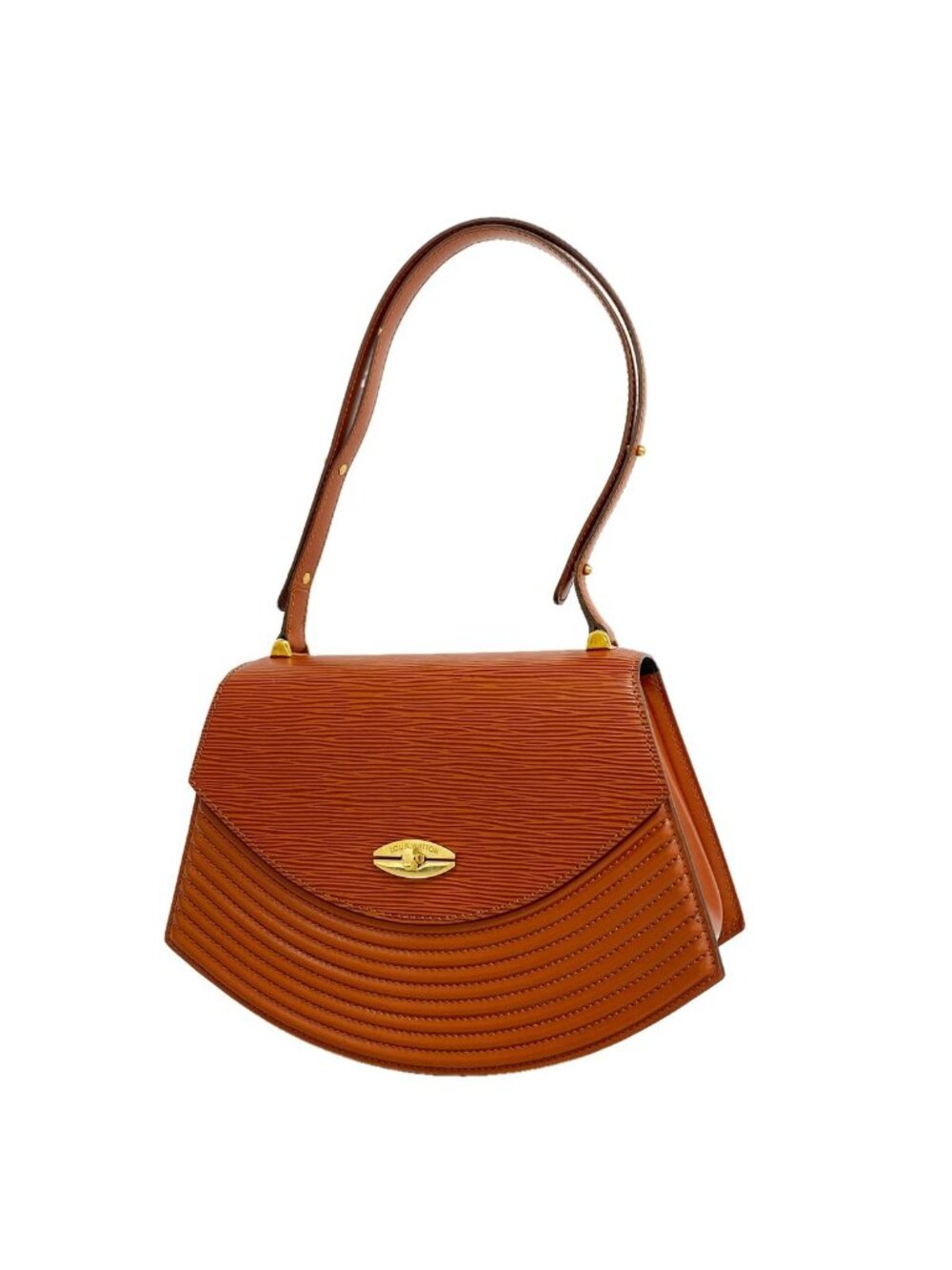 Louis Vuitton Shoulder Bag Epi Tilsit Kenya Brown